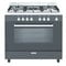 Piano De Cuisson Mixte 104l 5 Feux Noir - GE960CVBK2