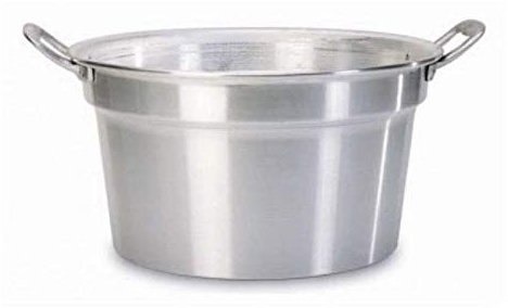 Pentola CALDAIA ALLUMINIO PESANTE Diametro 24cm, Capacità 4Lt