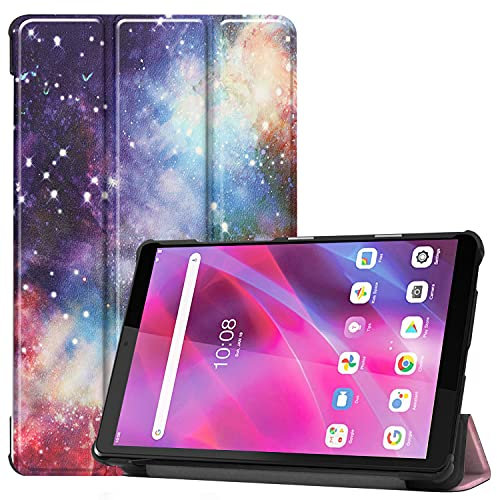XITODA Case for Lenovo Tab M8 HD / M8 2nd Gen / M8 FHD / M8 3rd Gen Tablet - PU Leather Smart Shell Stand Cover for Lenovo Tab M8 TB-8505F/TB-8506F/ TB-8705F Tablet(milky Way)