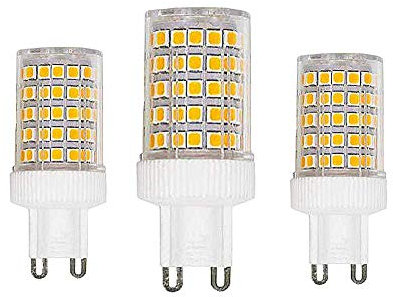GOUGEER 3 Stück G9 10W LED Glühbirnen Ersatz der G9 100W Halogenlampe G9 1000 Lumen, Warmweiß 3000k, Keramiksockel, Nicht Dimmbare Glühlampe für die Beleuchtung zu Hause, g9 Kapselbirnen