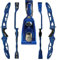 Mittelstück | Jackalope Zircon - 25 Zoll - ILF | Farbe: Blau