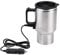 12V 450ml Bouilloire électrique dans la Voiture Tasse de Voyage en Acier Inoxydable Tasse de Chauffage de Voiture pour les Conducteurs Homme D'affaires