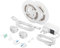LongLife LED Bettlicht Set mit 2 Bewegungssensoren Ein/Aus dimmbar warmweiss Schlafzimmerbeleuchtung Bettbeleuchtung LED-Streifen für das Bettgestell Nachtlicht rückseitiger Klebestreifen…