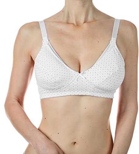 Chicco Reggiseno Allattamento in Microfibra, Taglia 4C, Bianco