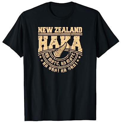 Haka Maori Neuseeland Rugby War Dance Challenge Souvenir T-Shirt