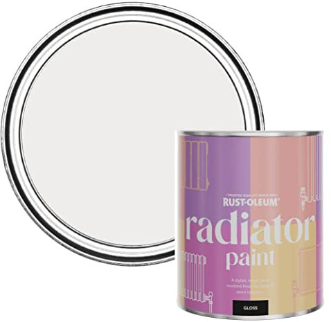 Rust-Oleum Purple Heat Resistant Radiator Paint in Gloss Finish - Fleur 750ml