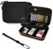 MEDMAX Pillen Organizer Tasche, Tragbare Notfalltasche Medikament Tasche Organizer für Medizin Vitamine Fischöl Pillen, Stoßfest Medikamententasche für Reisen (Leere Tasche), Schwarz