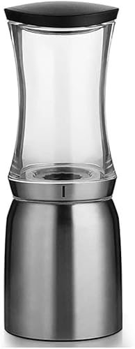 Pepper Grinder Stainless Steel Salt and Pepper Grinder, Premium Pepper Mill, Pepper Grinder, Salt and Pepper Grinder Kitchen Spices Mill (Brass)