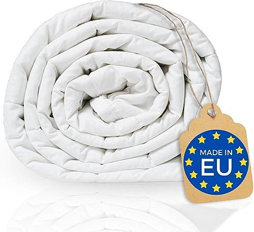 Amabeen 3kg Gewichtsdecke 90x200 cm - Waschbar - EU-Hergestellt - Therapiedecke aus Baumwolle