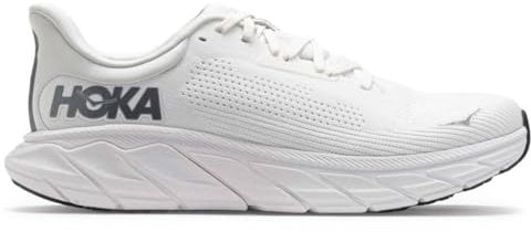 Hoka One One Herren Arahi 7 Textile Blanc De Blanc Steel Wool Trainer 44 2/3 EU