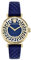 Versace Damen Armbanduhr Lady Lederarmband blau 35mm VE1CA0223