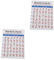 2 Pcs Mandolin Reference Poster Tvd Poster Bling Stickers Gold Crowns for Craft Mandolin Chord Poster Music Notes Guitar Note Stickers Mandolin Tuning Chart Scale White Pearlescent