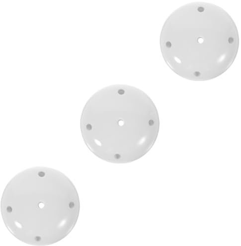 Angoily 3St Urinalzubehör kloduft drain stoppers Urinal Deckel toilettendeckelbezug Toilettengeruch Sieb Urinal-Stopfen Urinal-Zubehör Filter Keramik Deo Stecker Startseite Weiß