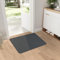 YOFTLUJU Zerbino interno 3 mm sottile, 50 x 80 cm, per interni, antiscivolo, assorbe lo sporco, lavabile, per la porta anteriore, tappetino interno piatto