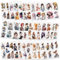 Knaid People Scrapbook Sticker Set (30 Blatt, 236 Stück sortiert) - Journaling Scrapbooking Aufkleber Planer Aufkleber Puppen mit verschiedenen Mädchen & Frauen für Junk Journal Supplies Laptops