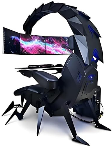 Scorpion Ergonomic Office Chair - Game & Watch Video (Black)