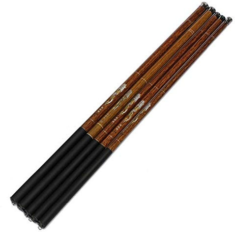 TUANZUN Teleskoprute,Angelrute,Fishing Stipprute Ultraleichte Hart Stream-Hand Pole Carbon-Faser-Casting Teleskop Angelruten-Fischerei-Gerät(6m)