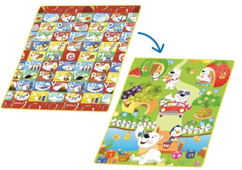 Vitamina G Spielteppich 180 x 150 doppelseitig