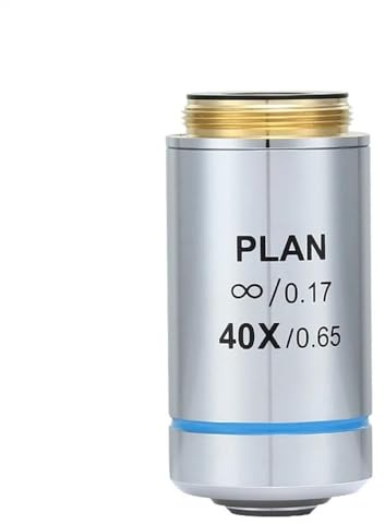 Mikroskopzubehör 40X Plan Objektiv 195 Achromatische Objektive for Mikroskop Haltbarkeit und zuverlässige Leistung