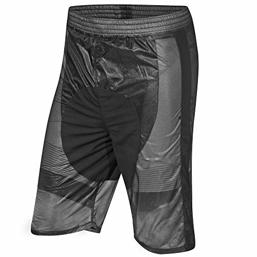 Prolog Fahrrad Regenhose Unisex, transparent, ultraleicht, wasserdicht, schwarz, XL
