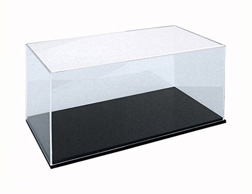 ORUS Vitrine avec Base Noire 20 x 80 x 25 h