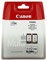 Canon PG-545 / CL-546 Tinte schwarz und farbig Standardkapazität Schw: 180 SS Farbe: 180SS 2-Pack Blister ohne Alarm