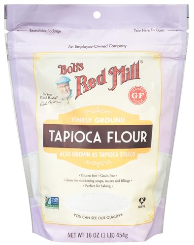 Bob's Red Mill - Gluten Free, Finely Ground Tapioca Flour, 454g Pouch