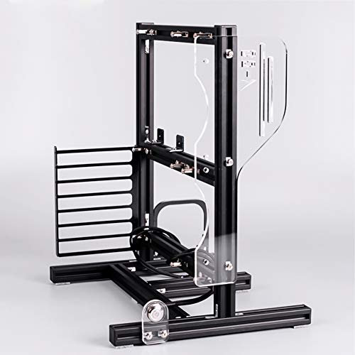 Vertikaler Übertaktungs-ATX/M-ATX/ITX Open Chassis - Offener Aluminiumrahmen DIY Bare Metal Frame für Motherboard