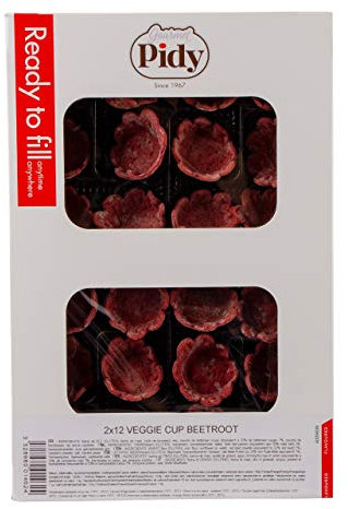 Pidy Veggie Tassen Mini Rote Beete - Box 84 Gramm