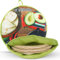 Tortillada – 30cm Calentador De Tortillas/Contenedor Para Microondas Hecho De Algodón/Poliéster (Verde)