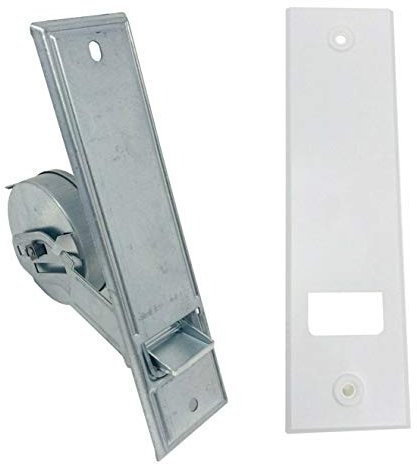 Gurtwickler inkl. Abdeckplatte Lochabstand 185mm bis 5m Gurt (für 20-24mm Gurtband)