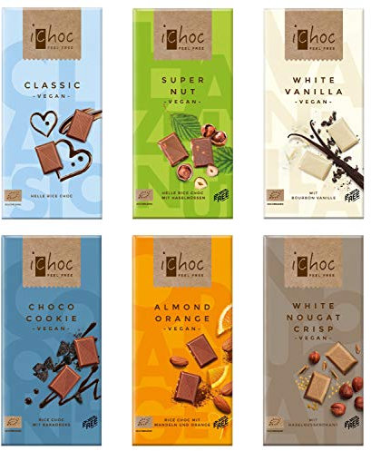 iChoc Mix | Chocolat vegan | 6 x 80g