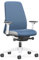Interstuhl Bürostuhl Every Interior Edition – ergonomischer Schreibtisch- und Gaming-Stuhl – Lordosenstütze für gesünderes Sitzen – vereint gesundes und aktives Sitzen (Blau | Weiß)