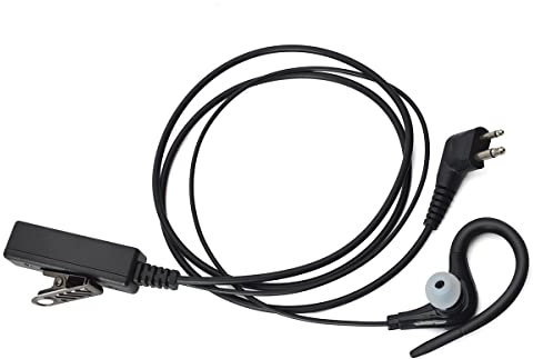 HYSHIKRA Ohrhörer Headset mit Mikrofon kompatibel für Motorola DP1400 CP88 CP040 CP100 GP88 GP280 GP300 Walkie Talkie