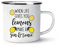 When Life Gives You Lemons Make A Gin and Tonic Enamel Mug Cup