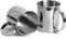 ECHTWERK 2-teiliges Kupferbecher-Set, Bruchsichere Edelstahl-Gläser, Cocktail-Set, Cocktailgläser perfekt für Gin, Vodka, Bier und Kaltgetränke, Geschenkset, Silber-Edition, 1000 ml