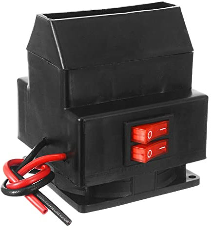 Heizung Elektrische Mini-Heizung 12V 300W Auto Heizung Ventilator Einstellbare Heizung Luftwärmer Defroster Demister (12V #3)