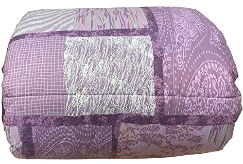 Byour3 - Steppdecke aus 100% Baumwolle Für Einzelbett Doppelbett Bettdeckeschwere Winterdecke 340 Gr/mq Mit Druck Tagesdecke Atmungsaktive Weich Modern Bettüberwurf Waschbar (Paris, Einzelbett)