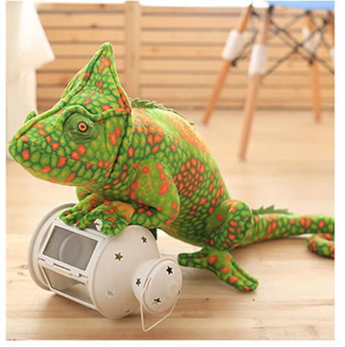 Ermano Kuscheltier 80CM Kinder Plüsch gefülltes Spielzeug Cartoon Chamäleon Kissen Puppe Weihnachten Geburtstagsgeschenk