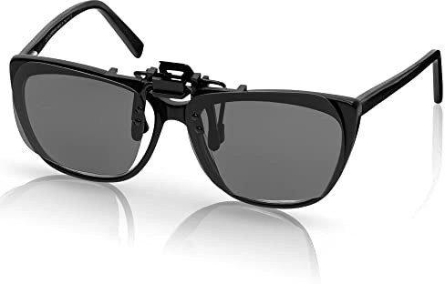 BEZLIT Clip On Sonnenbrillen Polarisierter Brillen Aufsatz Damen Herren 30441 Schwarz