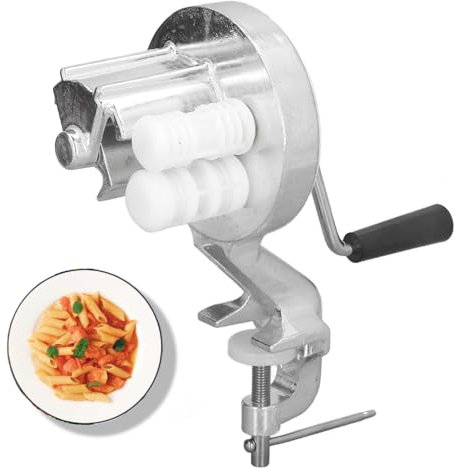 ZPSHYD Presse à Pâte Manivelle, en Acier Inoxydable Machine Presser Les Nouilles Manivelle pour Votre Cuisine Faire Pâtes