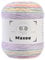 Maxee Farbverlaufsgarn, 100g 250 Meter Cupcake Bobbel, Regenbogenstreifen, Mehrfarbiges Gradient Häkelgarn, Häkeln Baumwoll Strickgarn, zum Pullover, Hüte, Mütze, Schal, Decke