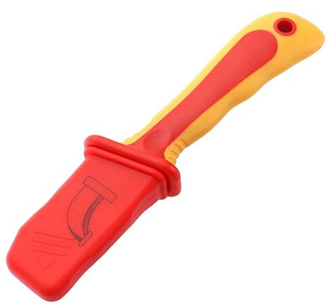 Insulated Dismantling Knife 1000V, Compact and Portable, Comfortable Grip, No Damage, High Safety, Suitable for Electrician Tools