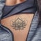 Lotus spirituell - Forever Never® | Temporäre Tattoos für Erwachsene - Hält bis zu 2 Wochen | vegan, wasserfest, EU-zertifiziert