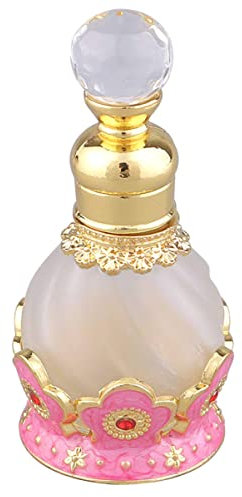 FRCOLOR Frosted Glass Essential Oil Bottle 15Ml Refillable Dropper Container Travel Size Atomiser for Perfume Body Lotion Protection