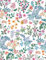 SOEWIOU 300 * 44.5cm Colourful Floral Peel and Stick Wallpaper,Thicken Waterproof Wallpaper Vinyl Self Adhesive Contact Paper for Home Bedroom Cabinets and Kitchen Deco