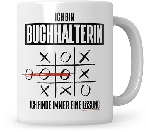 Sweetify Tasse Buchhalterin lustig Rechnungswesen Witz Bilanz Buchhaltung Geschenk