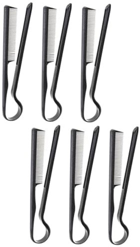 Healeved 6stücke Förmiger Haarglätter Kamm Teiliges Aus Kunststoff Haarstyling-tool Für Damen Zum Glätten Und Stylen Von Haaren Praktische Anwendung Und Einfach Zu Transportieren