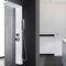 Colonna Doccia Idromassaggio Pannello Doccia Set in 304 Acciaio Inox, Doccia Spa per Bagno, Processo di lucidatura-15 * 47 * 130 cm (bianco)