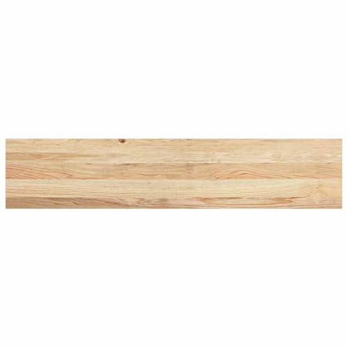 vidaXL Treppenstufen 20 Stk. Unbehandelt 120x30x2 cm Massivholz Eiche